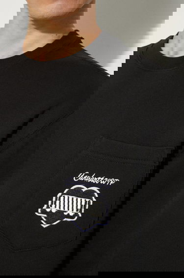 Mikina Carhartt WIP Heart Train Pocket Crewneck Sweatshirt with Appliqué Čierna | I033932.89XX, 5