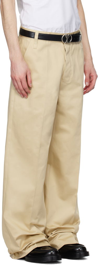 Nohavice AMI AMI Paris Baggy Fit Cotton Trousers Navy | HTR460.CO0103, 4