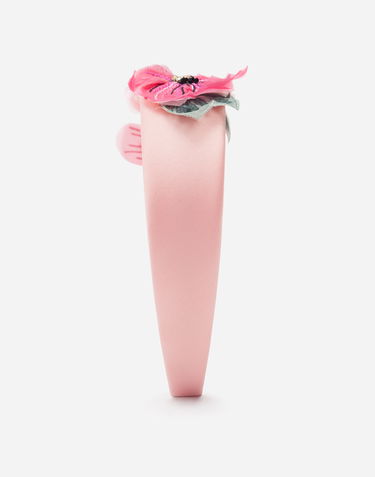 Spona Dolce & Gabbana Dolce & Gabbana Floral Chiffon Headband Ružová | LB3L50G7WFVF0660, 2