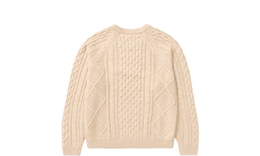 Sveter Nike Life Cable Knit Sweater Béžová | DQ5176-206, 1