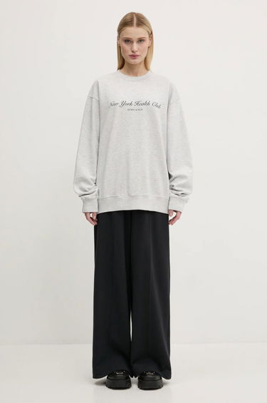 Sveter Sporty & Rich Sporty & Rich NY Health Club Sweatshirt Šedá | ST071506043GY03, 9