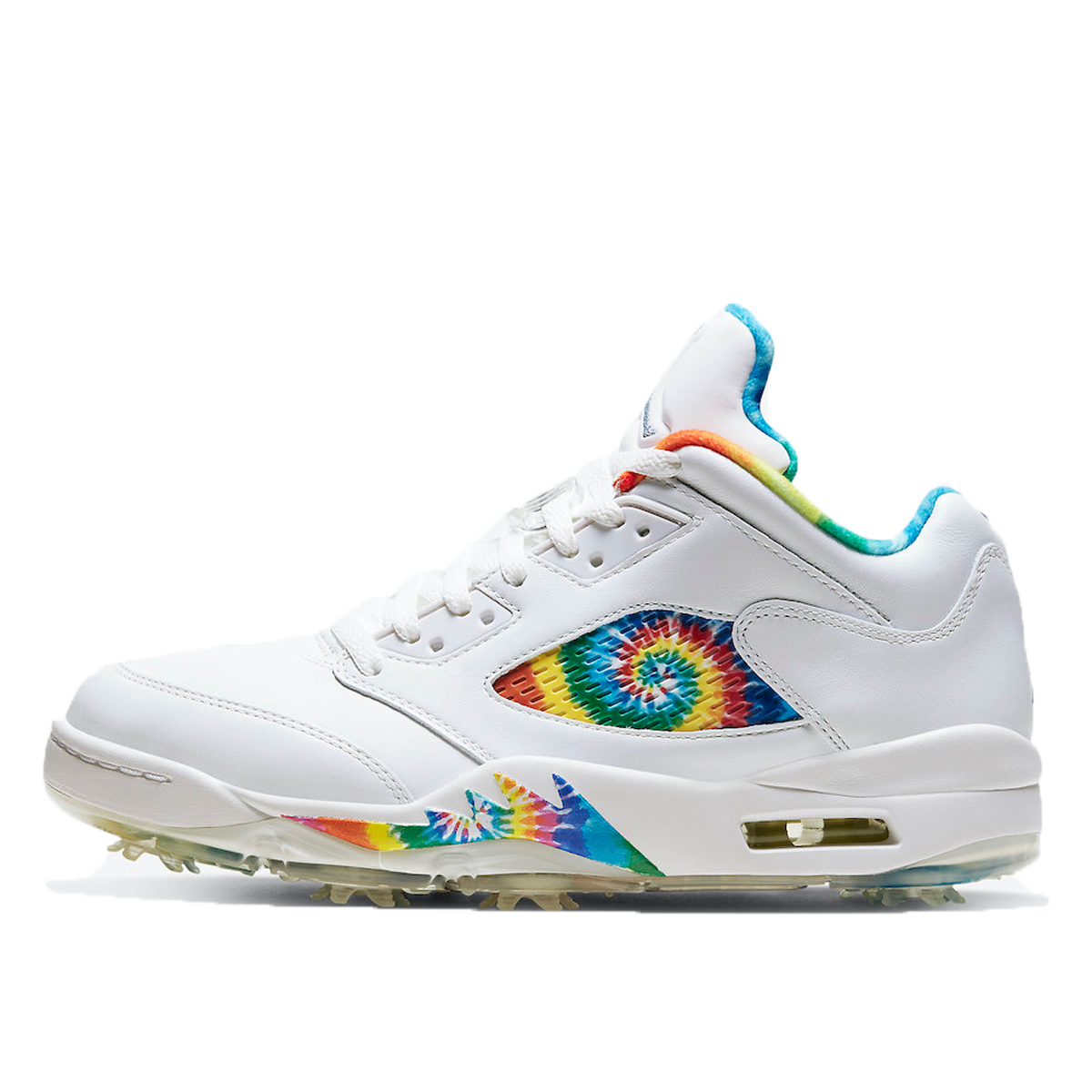 Tenisky a topánky Jordan Air Jordan 5 Low Golf "Peace, Love, and Golf" Biela | CW4205-100, 1