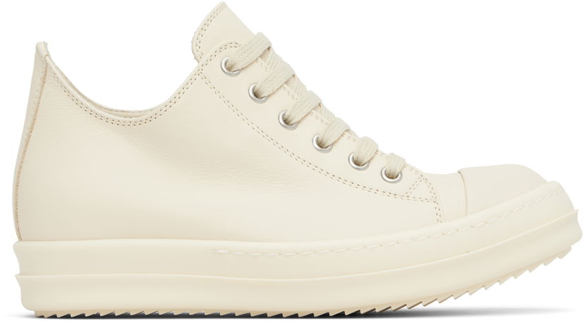 Tenisky a topánky Rick Owens Rick Owens Hollywood Low Sneaks Biela | RO01E7891 LCO