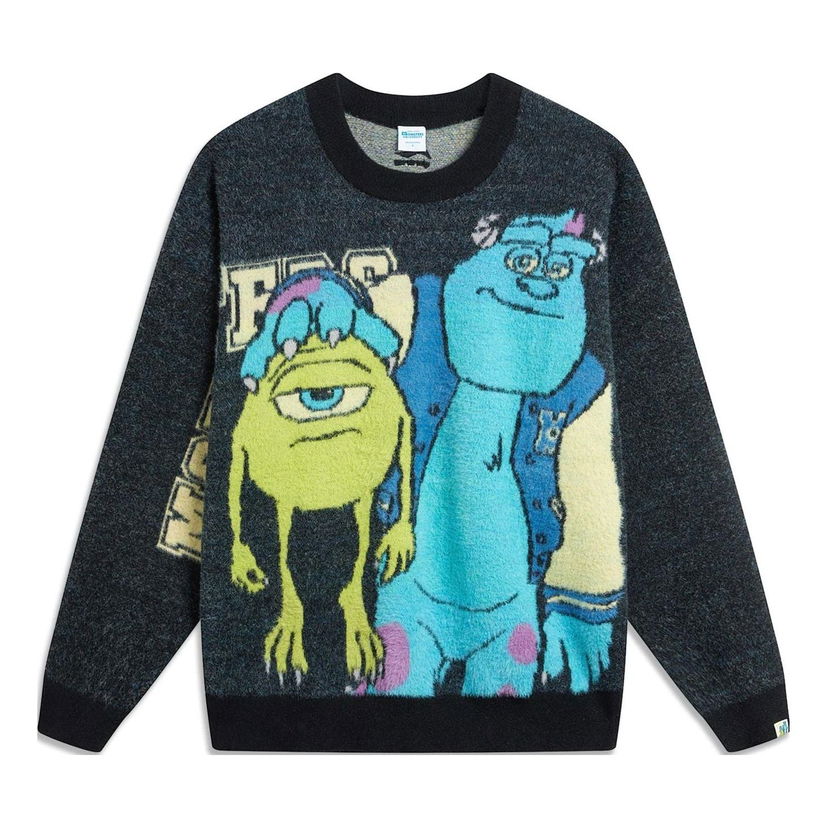 Sveter Li-Ning Disney Monster University Graphic Sweater Čierna | AMBT141-1