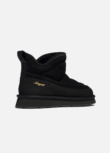 Tenisky a topánky AXEL ARIGATO Black Suede Pillow Boots Čierna | F2582001, 4