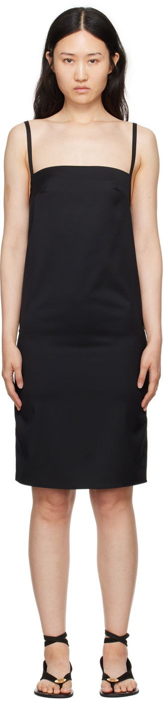 Šaty Loulou de Saison Loulou de Saison Blanca Mini Dress Čierna | BLANCA, 0