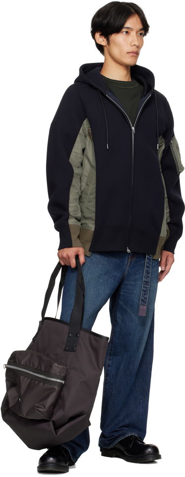 Tote bag sacai Sacai Pocket Large Tote Šedá | 25-01020S, 3