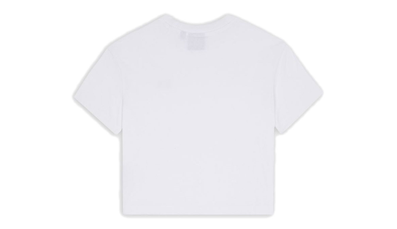 Crop Top Dickies Oakport Cropped T-Shirt Biela | DK0A4Y8L-WHX, 1