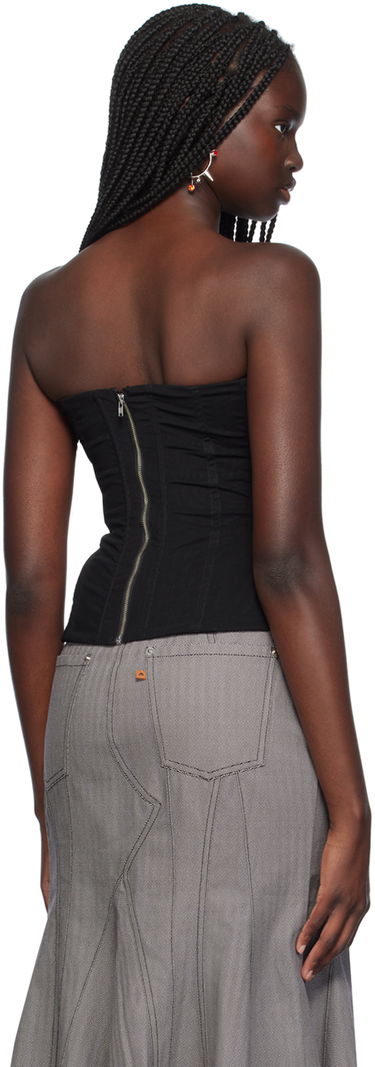 Tielko Miaou Miaou Libra Corset Top Čierna | 7063PM3BLK, 2
