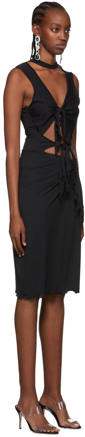 Tie-Front Mini Dress