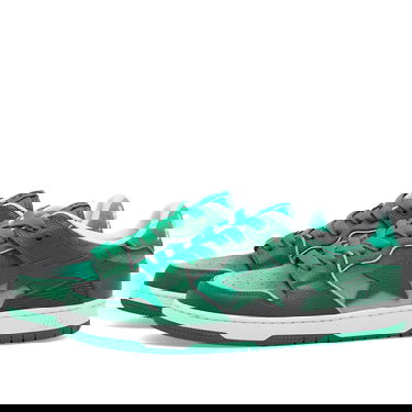 Tenisky a topánky BAPE A Bathing Ape Men's Bape Sk8 Sta #4 Sneaker Green Zelené | 001FWJ801058I-GRN, 0