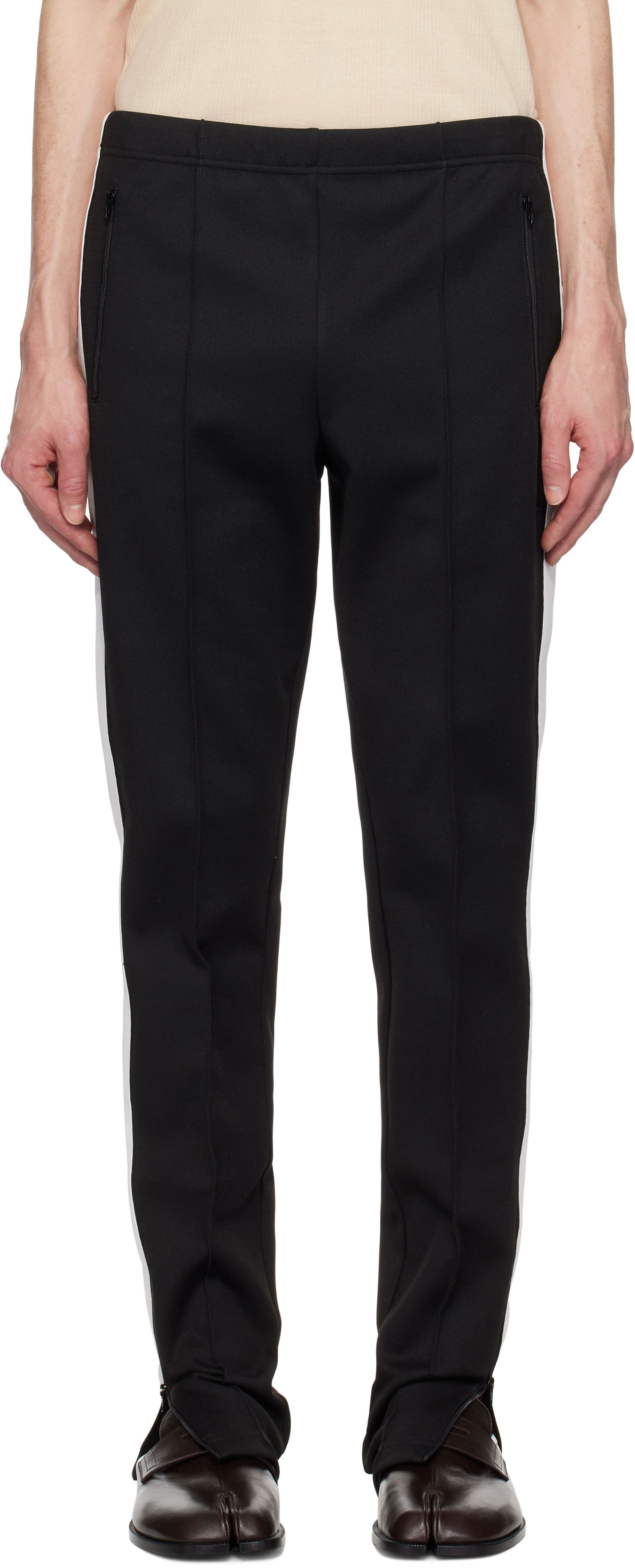 Tepláky Maison Margiela Maison Margiela Striped Sweatpants Čierna | S50KA0675 S23168, 0