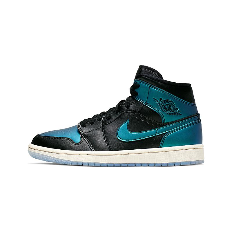 Tenisky a topánky Jordan Air Jordan 1 Mid "Metallic Turquoise" Tyrkysová | BQ6472-009, 0
