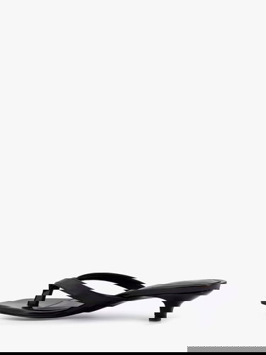 Tenisky a topánky TOTEME Women's Leather Thong Sandals Čierna | 205906819200, 2