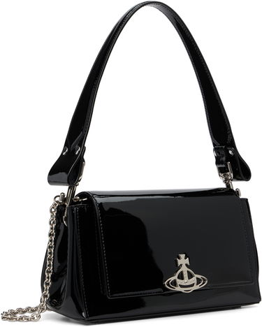 Taška cez rameno Vivienne Westwood Vivienne Westwood Small Hazel Shoulder Bag Čierna | 46030001W-L00AU-, 3