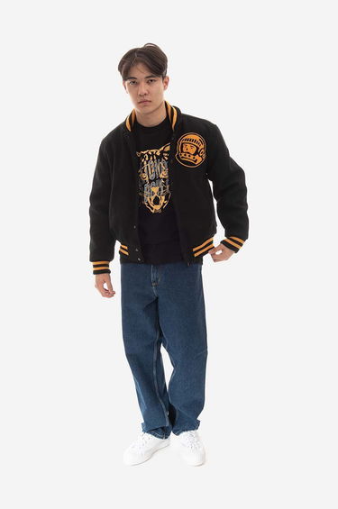 Bomber bunda BILLIONAIRE BOYS CLUB Varsity Jacket Čierna | B22301, 1