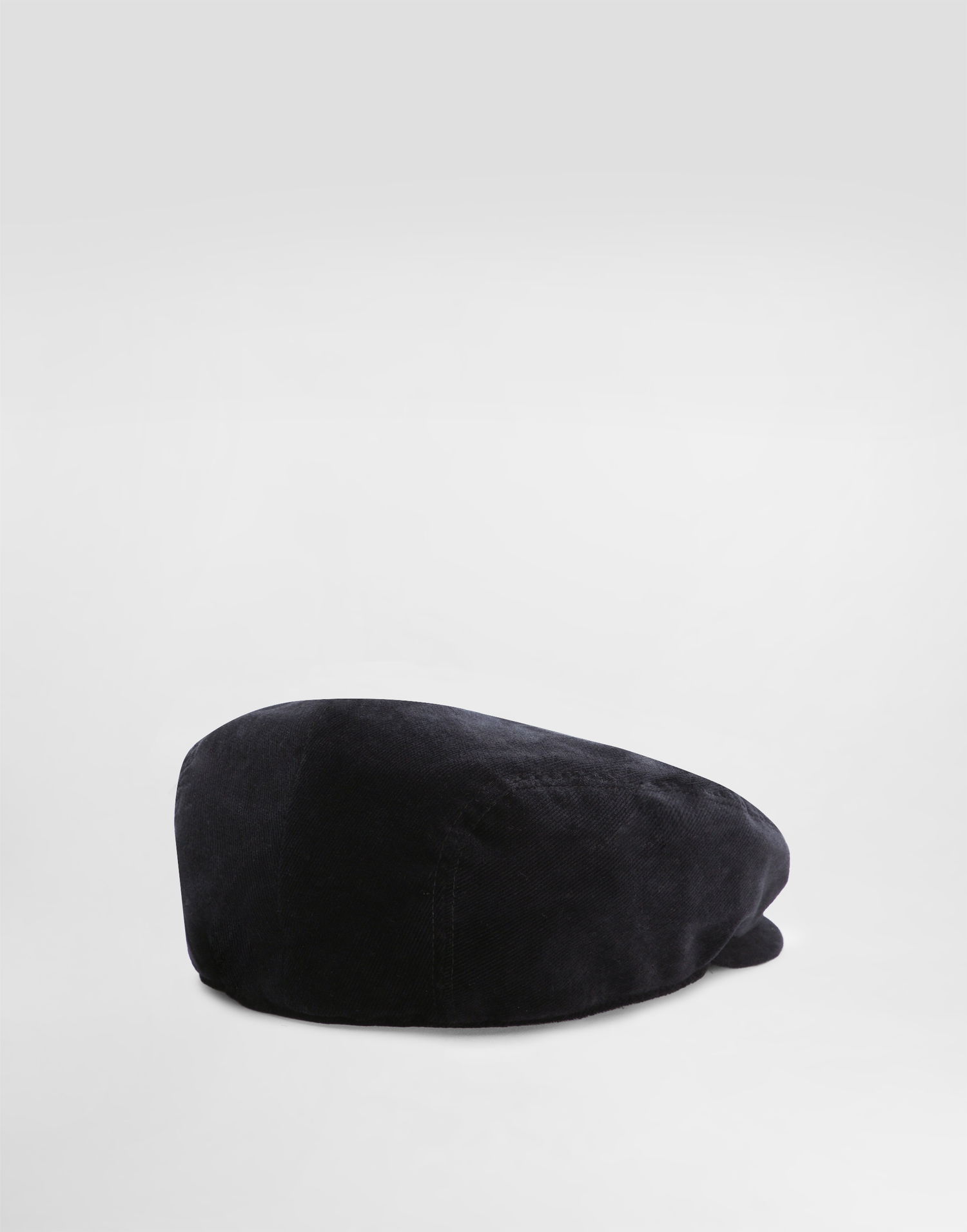 Šiltovka Dolce & Gabbana Dolce & Gabbana Velvet Flat Cap Navy | GH587AFUVJFN0000, 1