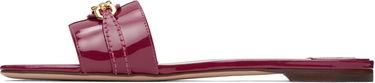 Starostlivosť o obuv Tom Ford TOM FORD Patent Leather Buckle Slides Fialová | W3526-LCL072G, 2