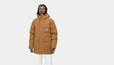 Bunda Carhartt WIP Siberian Cold Parka Hamilton ''Brown'' Hnedá | I030832_08W_XX, 3