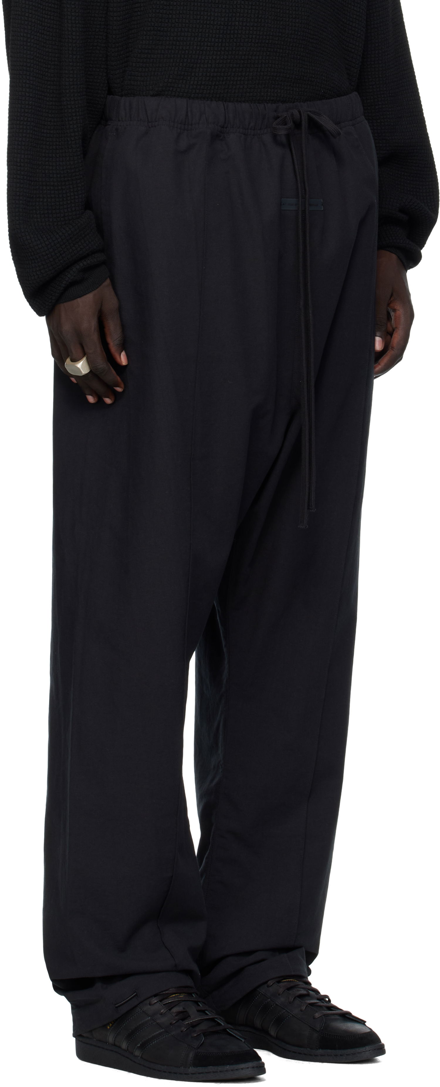 Tepláky Fear of God Fear of God ESSENTIALS Oxford Relaxed Sweatpants Čierna | 130SP258140F, 1