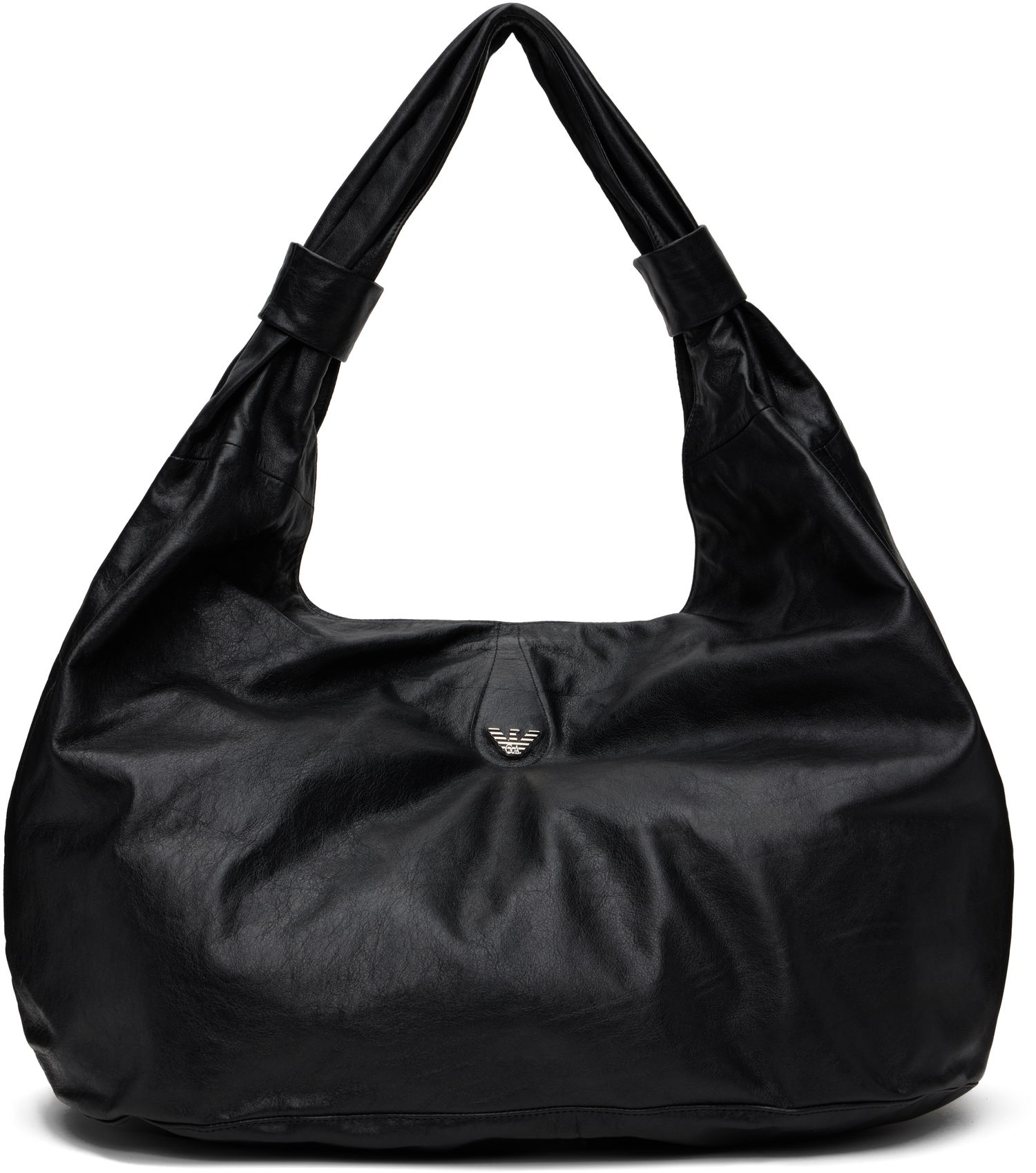 Kabelka OUR LEGACY Emporio Armani Leather Goccia Bag Čierna | WS2258GM, 0