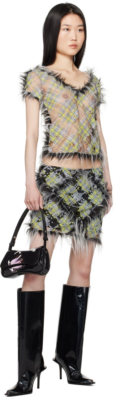 Kabelka Diesel Play Print Clutch Bag Čierna | X10202 P6019, 3