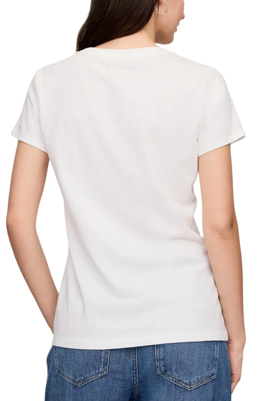 Tričko GAP T-Shirt Classic Logo Bandana Pattern Biela | 776775-03, 3