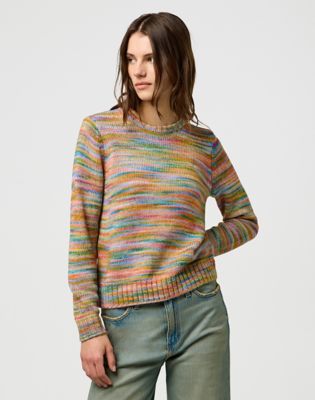 Sveter Wrangler Wrangler Slim Striped Sweater Rôznofarebný | 112371598:XXL, 0
