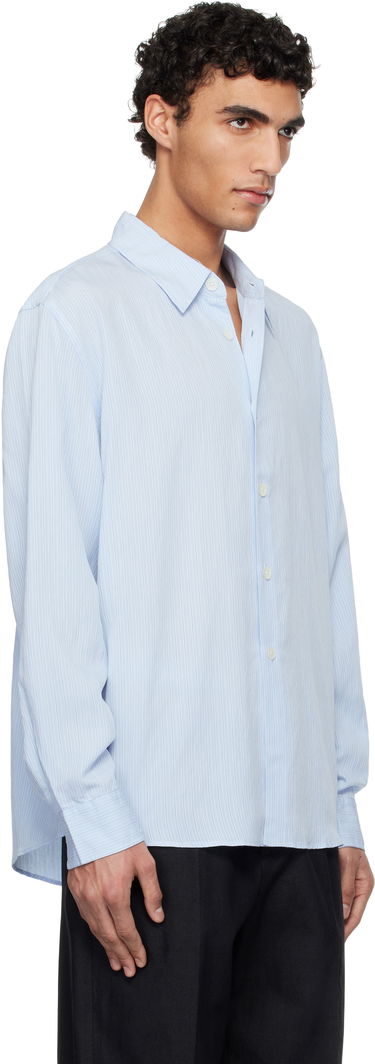 Košeľa OUR LEGACY OUR LEGACY Beyond Striped Relaxed-Fit Shirt Modrá | M2252BS, 1