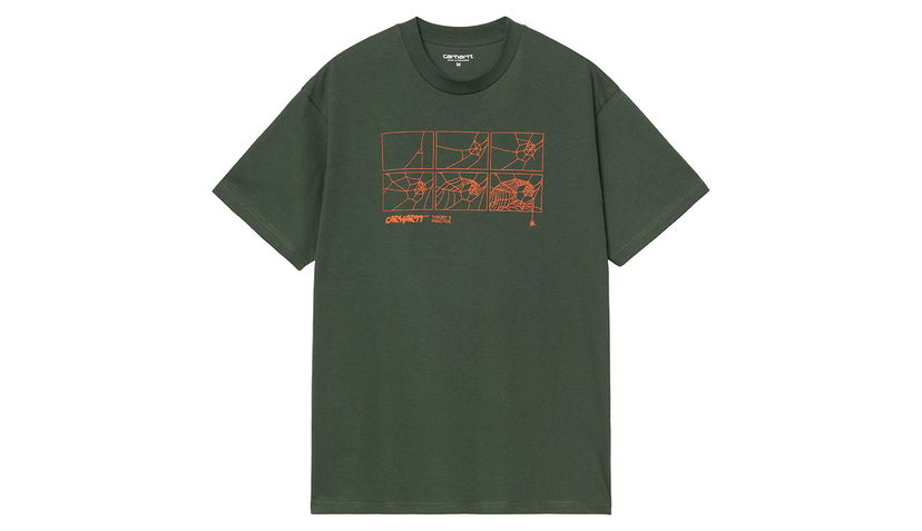 Tričko Carhartt WIP Short Sleeve Theory And Practice T-Shirt Zelené | I035501_29U_XX