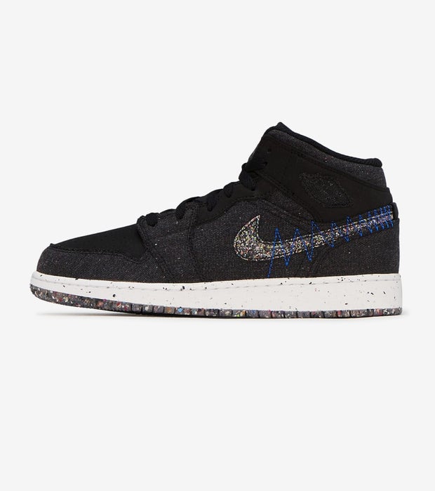 Tenisky a topánky Jordan Air Jordan 1 Mid Crater "Black" GS Čierna | DM4334-001, 0