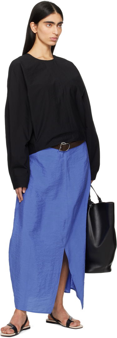 Sveter TOTEME TOTEME Batwing Top Čierna | 252-WRT0431-FB0374, 4