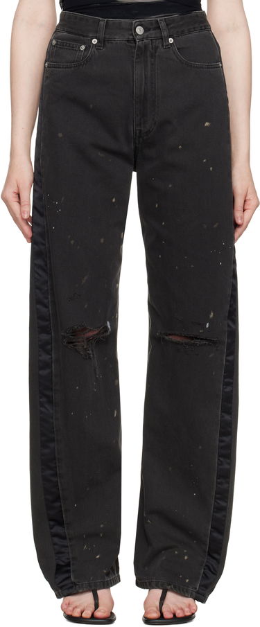 Džínsy Maison Margiela MM6 Maison Margiela 5 Pockets Distressed Jeans Čierna | S62LB0190 M30011, 0