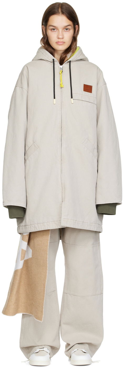Parka Acne Studios Ozon Parka Béžová | C90099-, 0