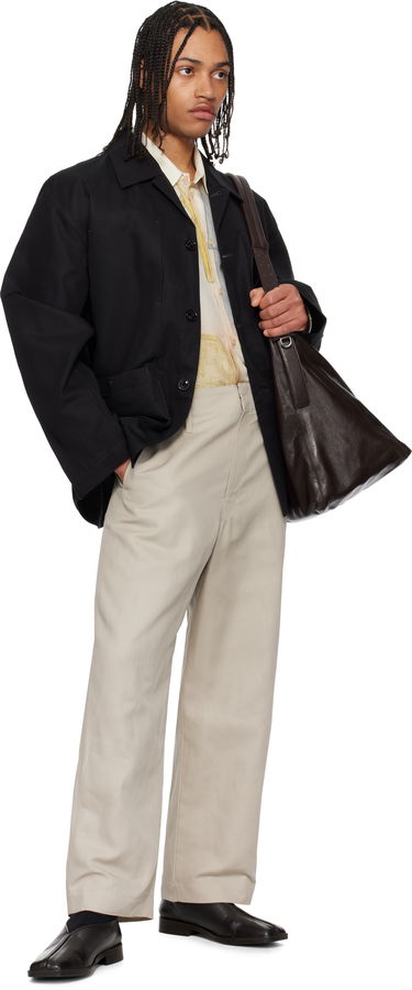 Bunda LEMAIRE Lemaire Boxy Workwear Jacket Čierna | OW1148 LF1350, 3
