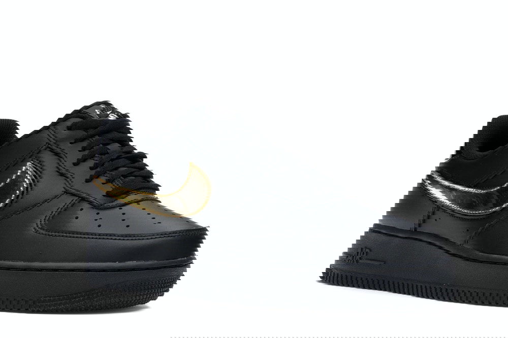Tenisky a topánky Nike Air Force 1 Low '07 LV8 "Removable Swoosh - Black Gold" Čierna | CT2252-001, 1