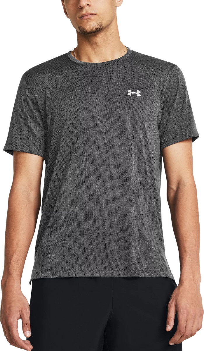 Tričko Under Armour UA LAUNCH CAMO SHORTSLEEVE Šedá | 1386681-025, 0
