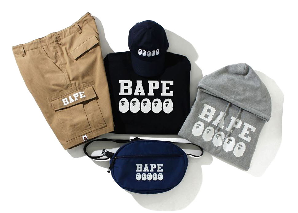 Ľadvinka BAPE Summer Bag Go Skate Pack Navy | 1H70-182-002, 0