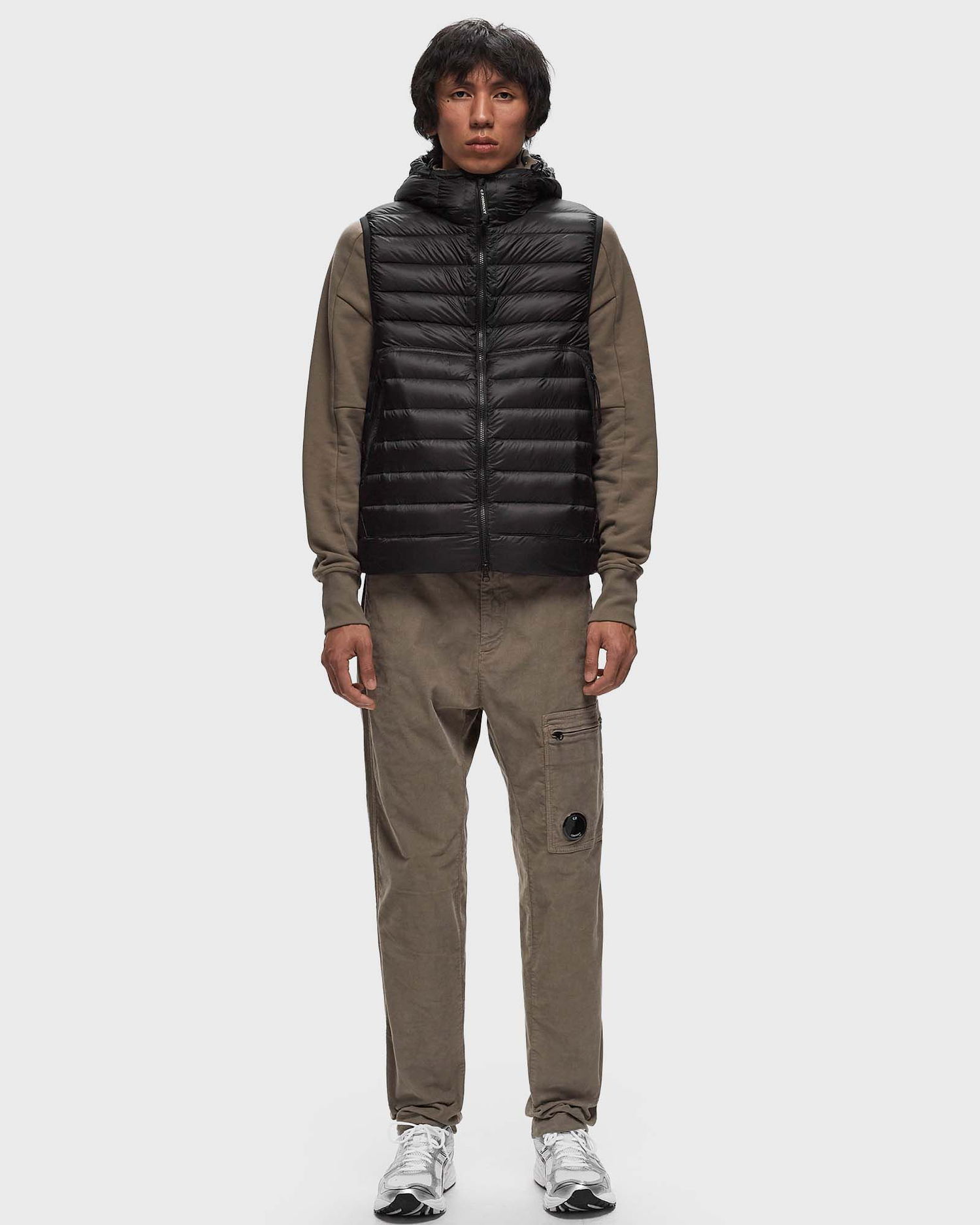 Cargo nohavice C.P. Company CORDUROY LENS CARGO PANTS Hnedá | 17CMPA123A006410O-359, 1