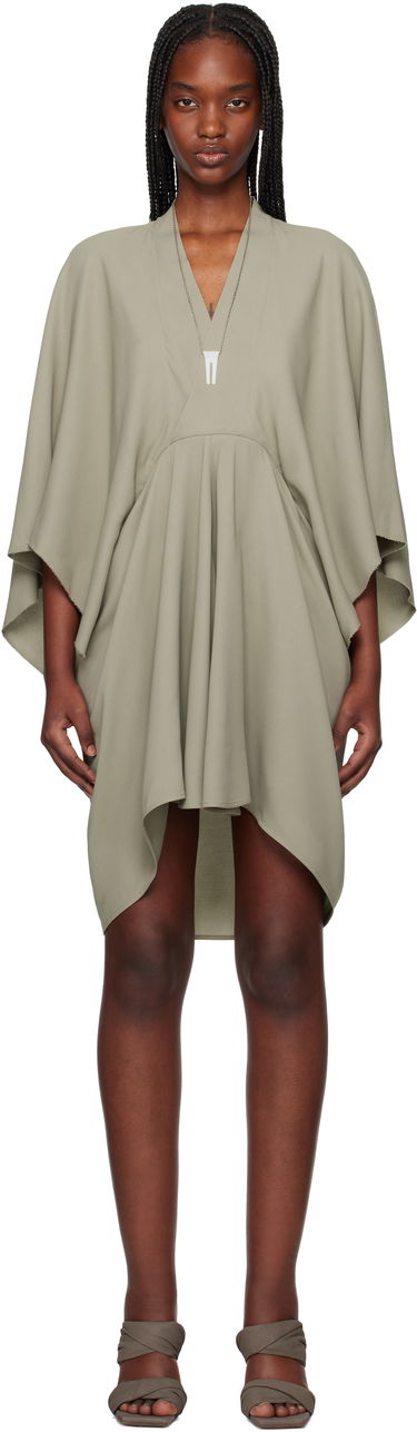 Šaty Rick Owens Rick Owens Hollywood Half Moon Minidress Zelené | RP01E7534 Y, 0