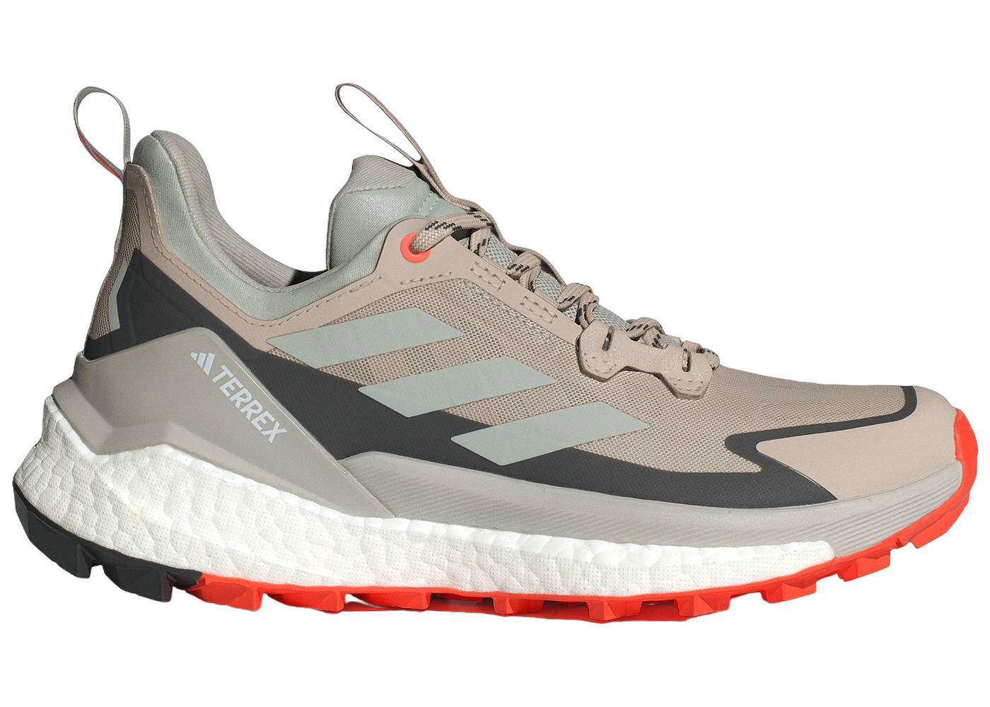 Tenisky a topánky adidas Performance Terrex Free Hiker 2.0 Low Wonder Beige Core Black Semi Impact Orange W Šedá | IE5121, 0
