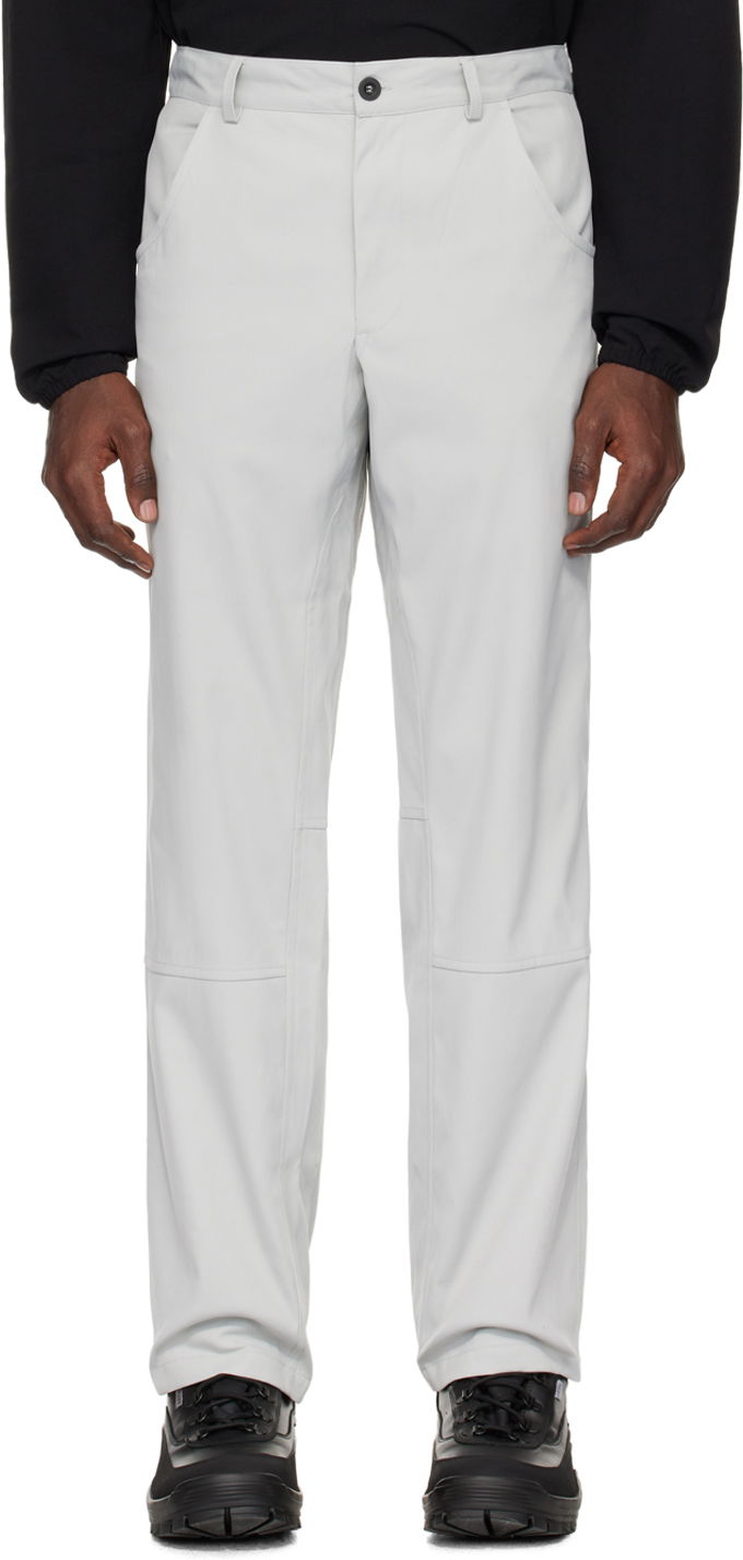 Nohavice GR10K Cut Trousers Šedá | SS24GR1C9ASPG, 0