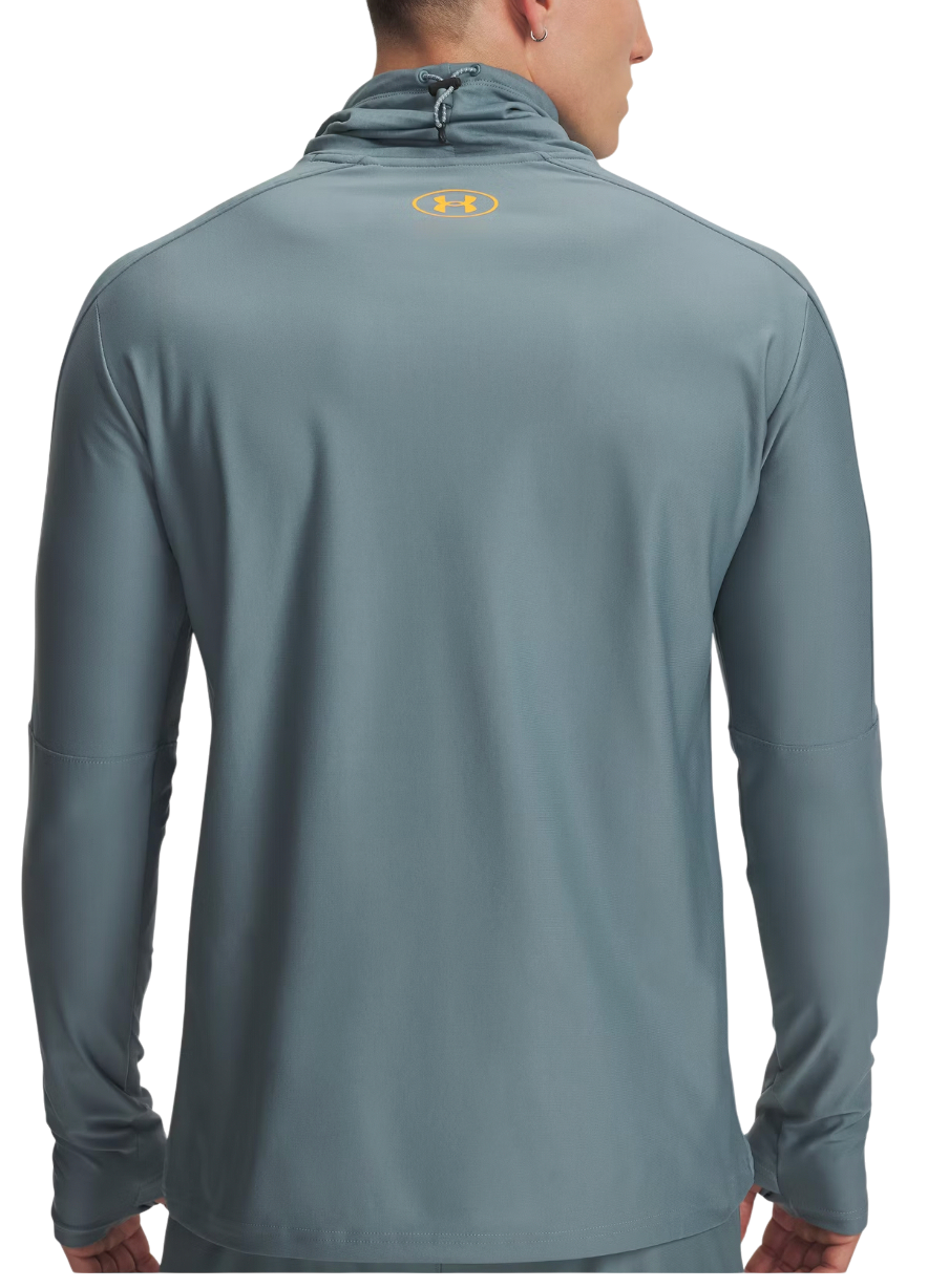 Tričko Under Armour Challenger Pro Winter Long-Sleeve Performance Top with Cowl Neck Modrá | 6005130-587, 1