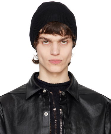 Kulicha Rick Owens Rick Owens Hollywood Medium Beanie Čierna | RU01E5494 WS, 0