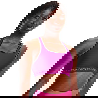 Podprsenka Under Armour Crossback Mid Bra Fialová | 1361034-573, 2
