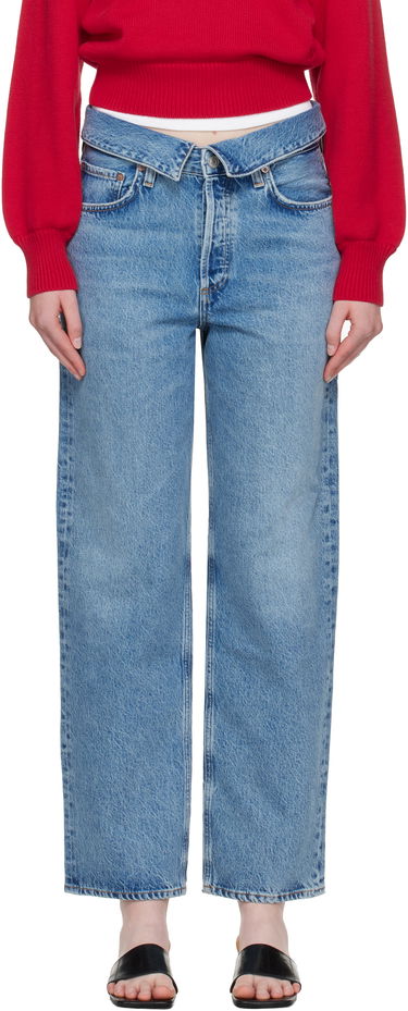Džínsy AGOLDE AGOLDE Echo Taper Jeans Modrá | A249-1765, 0