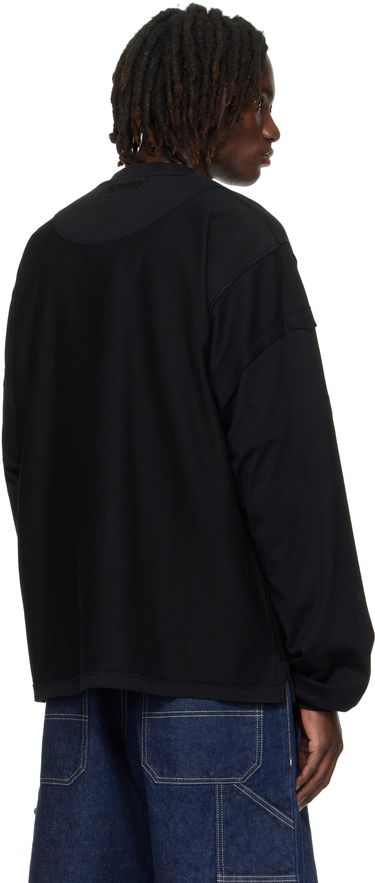 Mikina VETEMENTS VETEMENTS 'Shut Down' Embroidered Longsleeve Sweatshirt Čierna | UH76LS790B, 2