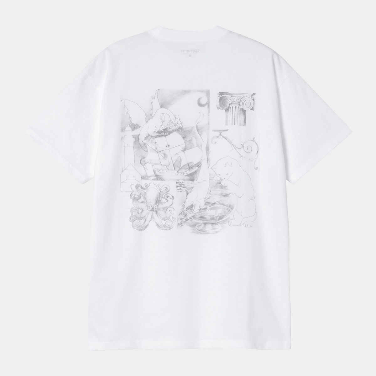 Tričko Carhartt WIP Okniceok 02 Graphic T-Shirt Biela | I035550_6, 1