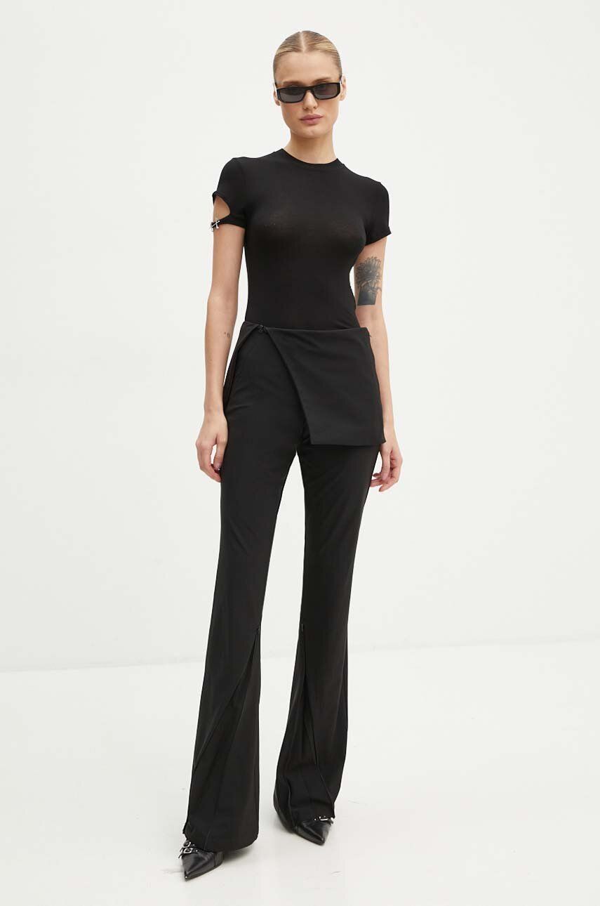 Nohavice HELIOT EMIL High Waist Flare Trousers Čierna | PREAW24.W.10.175.BLK01, 1
