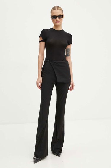 Nohavice HELIOT EMIL High Waist Flare Trousers Čierna | PREAW24.W.10.175.BLK01, 1